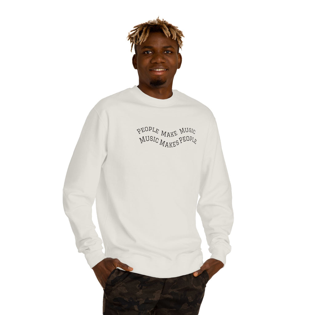 MUSMEA People Make Music Crewneck - Premium Band Sweatshirt