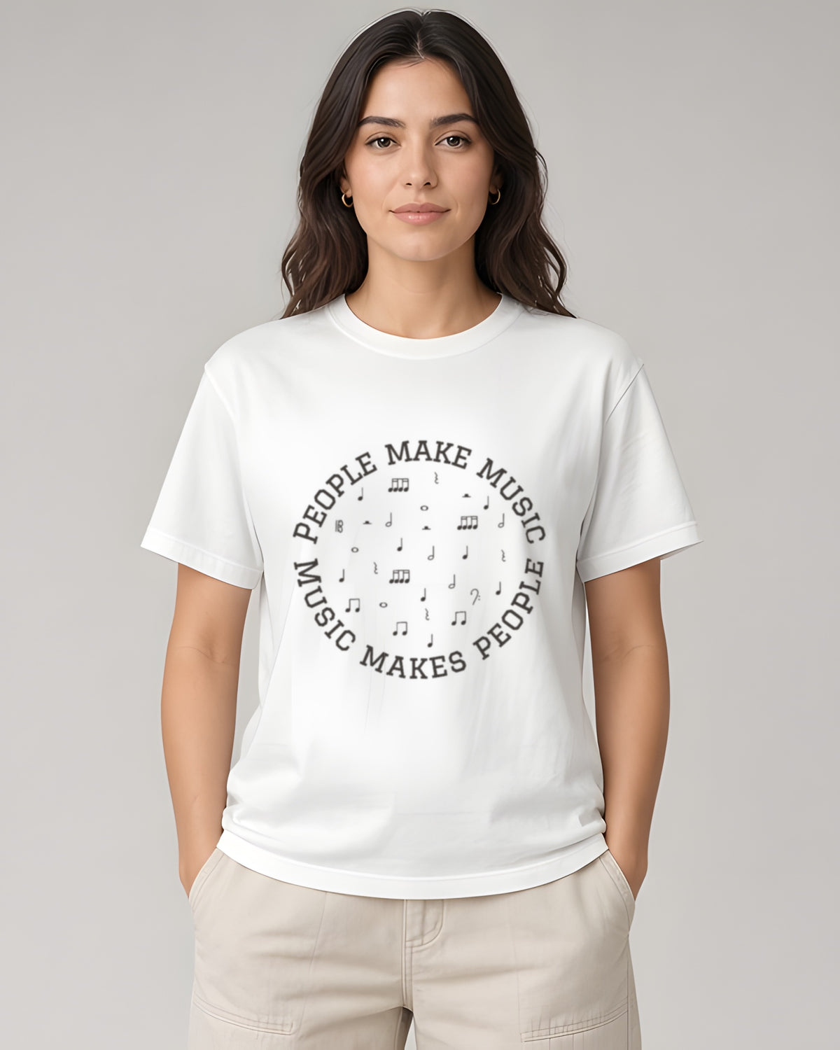 MUSMEA People Make Music Tee - Premium Band Teacher & Band Kid Shirt